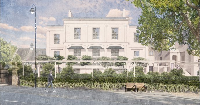 Bold new plans to replace marquees at No. 131 in Cheltenham