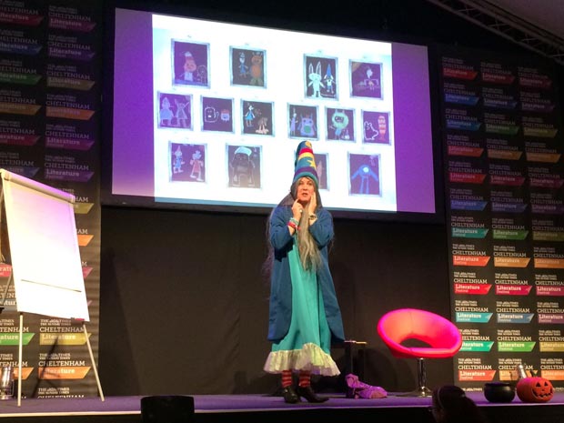 Winnie the Witch at Cheltenham Literature Festival 2018