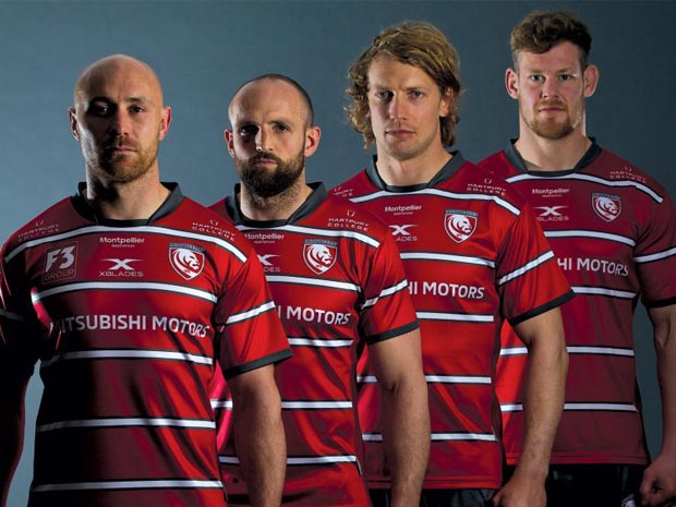 Gloucester Rugby reveals new kit