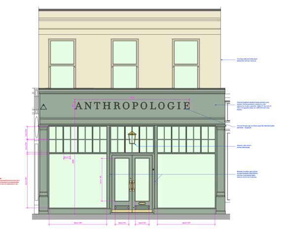 Anthropologie Cheltenham reveals new plans