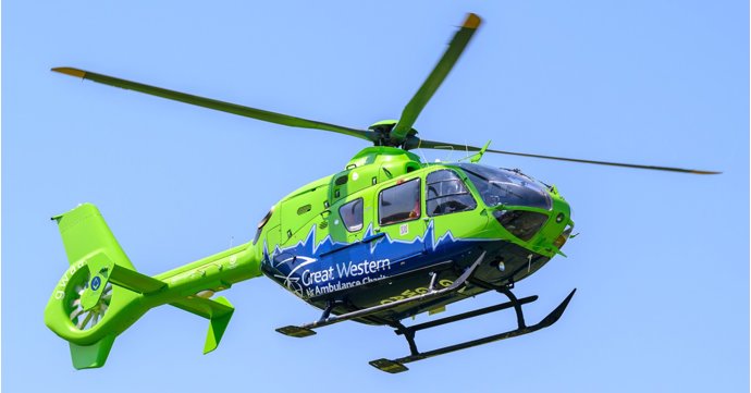 Anonymous donor promises £22,000 pledge match for Gloucestershire air ambulance charity's new fundraising scheme aimed at businesses