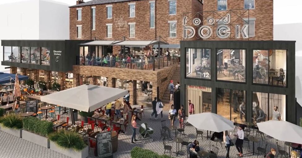 First bar at Gloucester Food Dock is opening this October 2023 - Vimarsana News