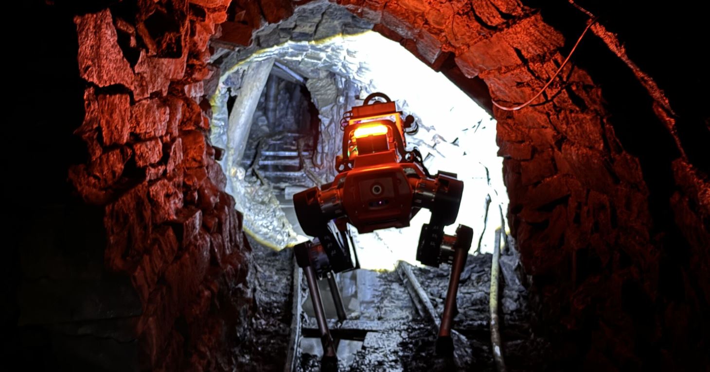 Robot dog deployed to carry out surveys in the Forest of Dean