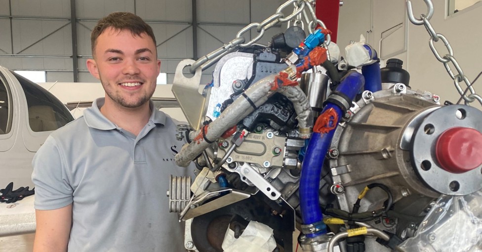 The young Gloucester apprentice with eyes on a sky high future - Vimarsana News