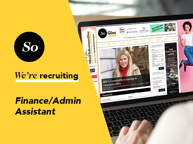SoGlos finance/admin assistant vacancy