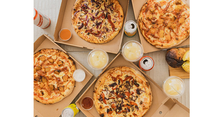 Cant choose between double cheese and pepperoni? Have both, with buy one get one free on early bird orders from Saint Pizza.