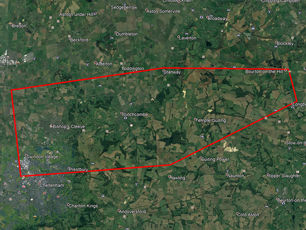 Fireball over Gloucestershire may have dropped meteorites near Cheltenham