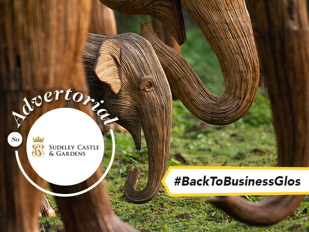 Sudeley Castle is reopening with a new trail of life-sized elephants