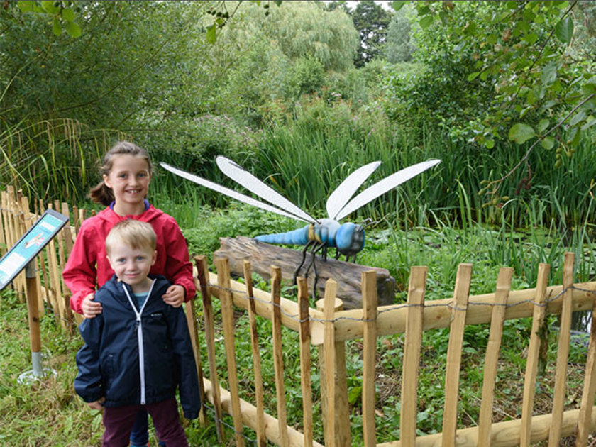 GIANT Bionic Bug Trail themed activities at Slimbridge Wetland Centre ...