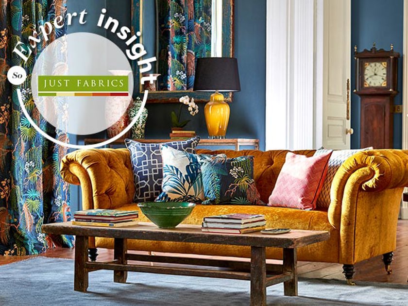 Just Fabrics expert insight How to refresh your home on a budget