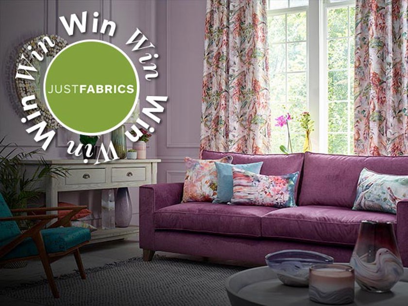 Win 100 to spend at Just Fabrics in Gloucestershire