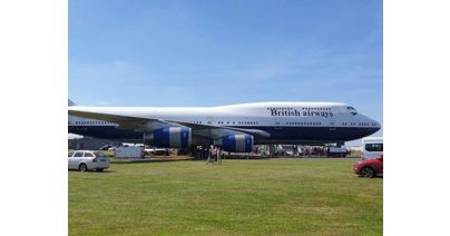 Cotswold Airport's Boeing 747