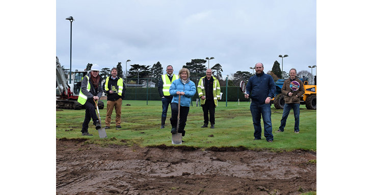 The three new padel courts at East Glos Club in Cheltenham are due to open in early 2021.