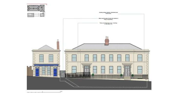 An artist's impression of Gloucester Food Dock, courtesy of Gillespie Yunnie Architects.