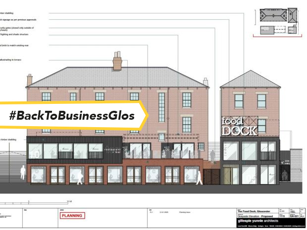 Work begins on Gloucester Food Dock