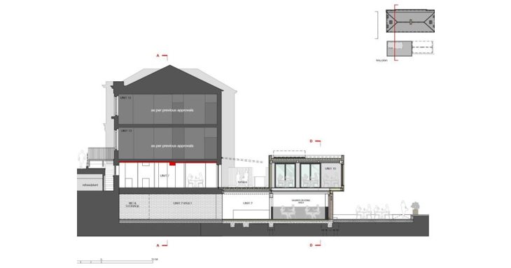 An artist's impression of Gloucester Food Dock. Drawings by Gillespie Yunnie Architects.