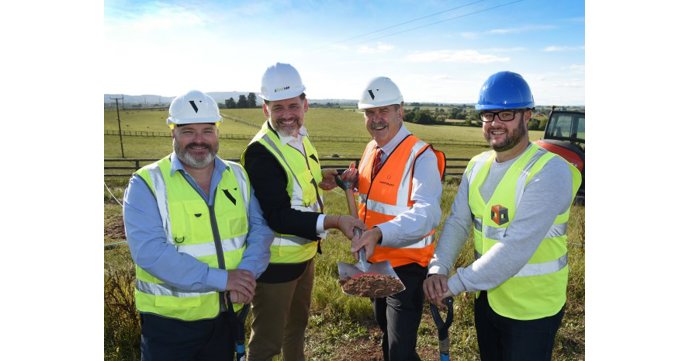 Work begins on £2 million Digital Innovation Farm Tech Box Park