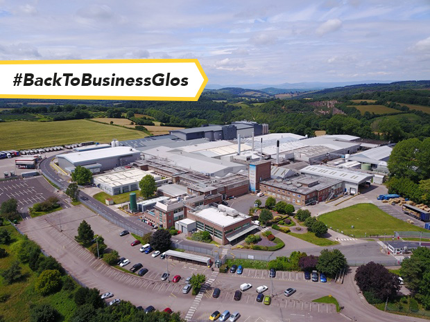Suntory Beverage and Food GB&I’s Forest of Dean factory in Coleford, target for a £6 million investment by the Japanese-owned firm.