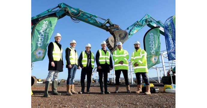 Building work begins on Cotswolds Designer Outlet 10,000 sq ft restaurant and garden centre