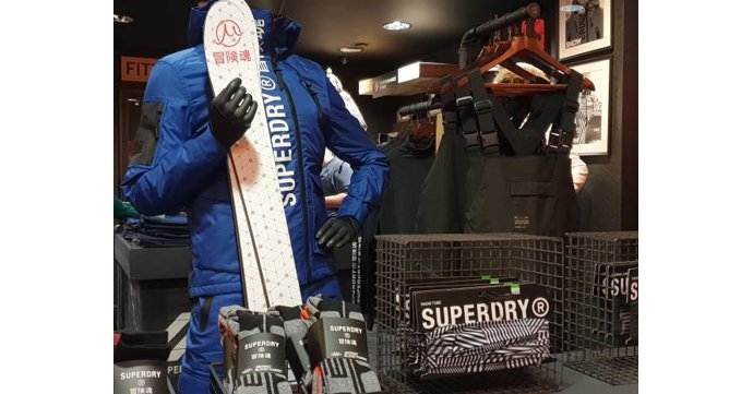 Superdry opens its new performance sport and fashion store in Cheltenham