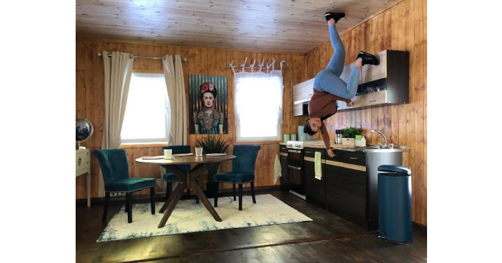 Prepare for zero-gravity at Bristol's new Upside Down House.