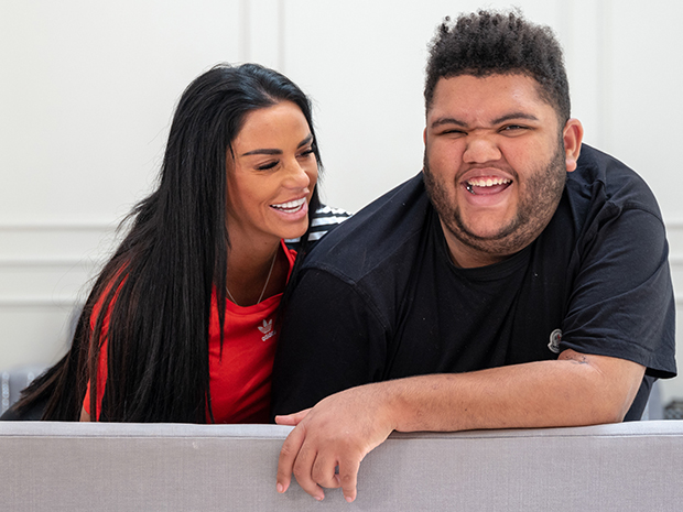 National Star college features in BBC One documentary Katie Price Harvey and Me. BBC/Minnow Films/Gr