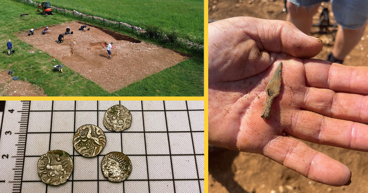 Archaeologists uncover ancient Celtic ritual site near Cirencester
