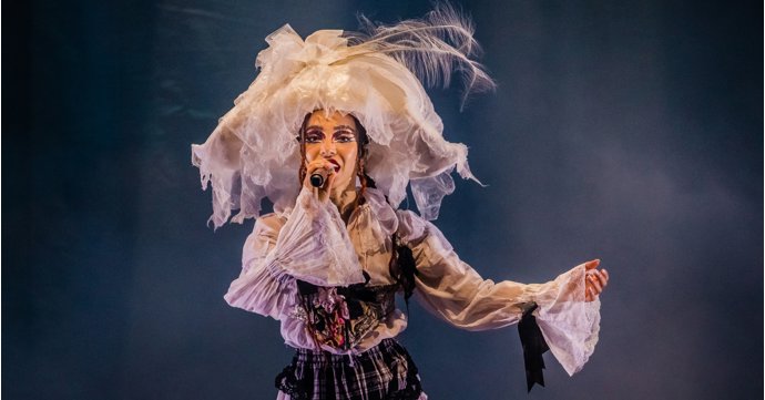 Cheltenham-born singer makes history as British Vogue's April cover star