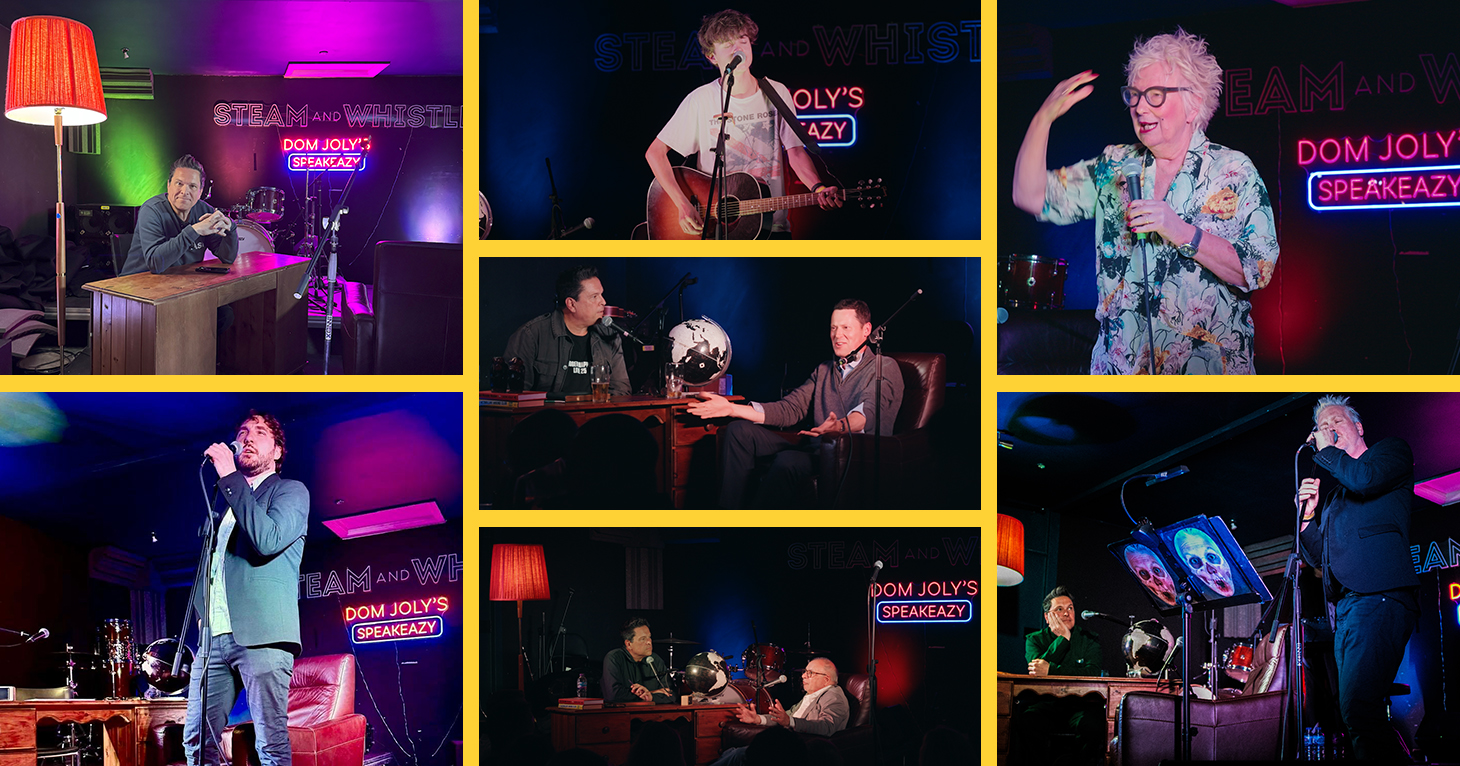 Dom Joly's SpeakeaZy at The Steam & Whistle