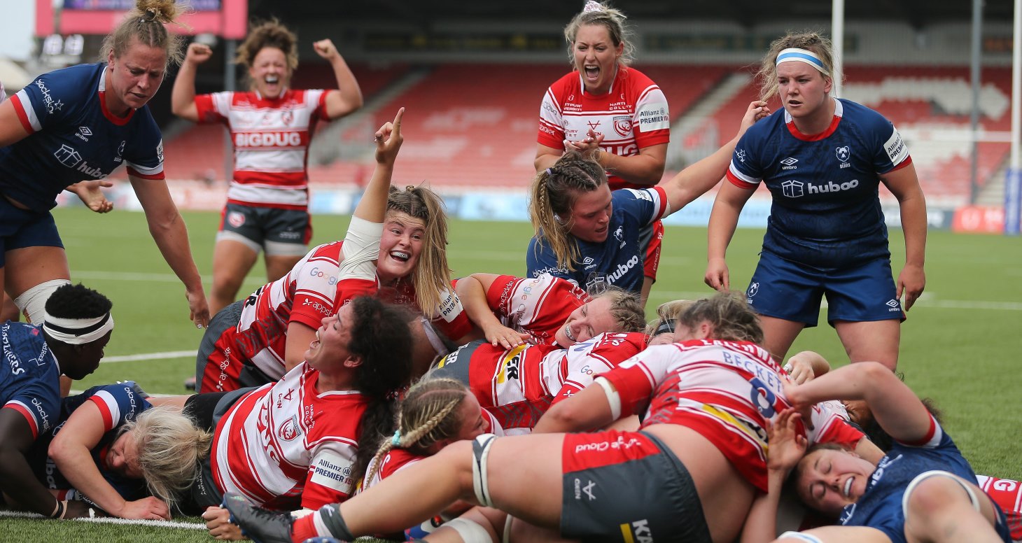 Gloucester-Hartpury reach first final in the top tier of womens English rugby union league