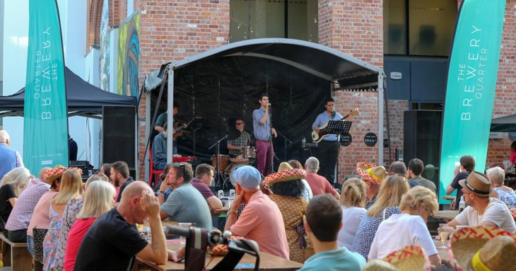 With three days of live music, the free Summer Jam at The Brewery Quarter in Cheltenham is back from Friday 29 to Sunday 31 July 2022.