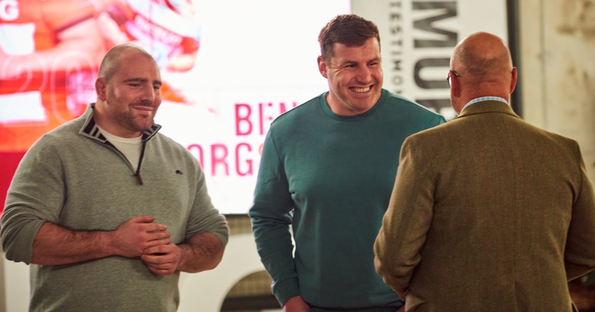 Gloucester Rugby gets behind Ben for testimonial farewell