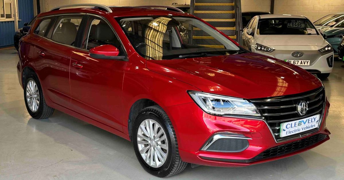 Electric cars for sale in Gloucestershire - the MG 5 Exclusive 52.5kWh