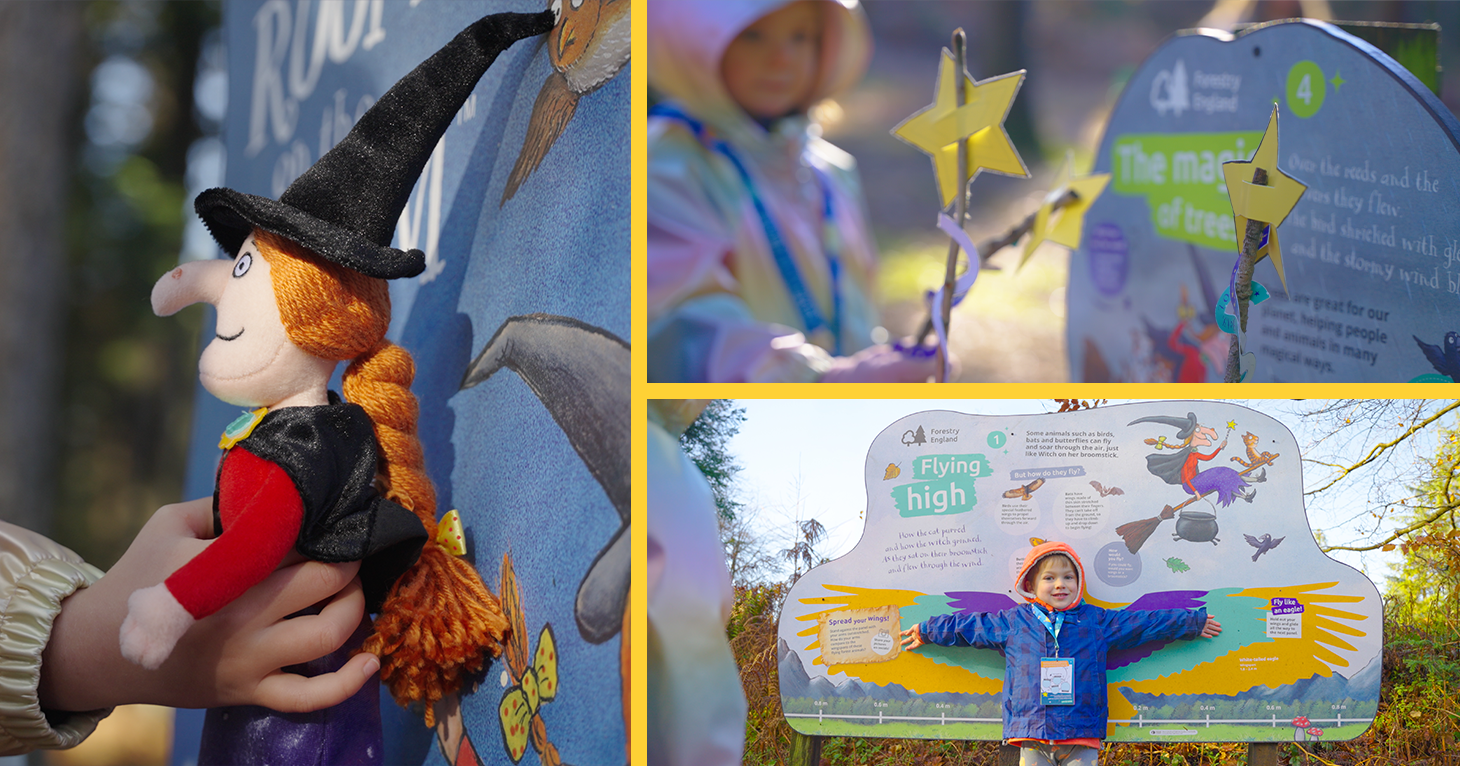 New Forestry England activity trail brings another beloved Julia Donaldson story to life