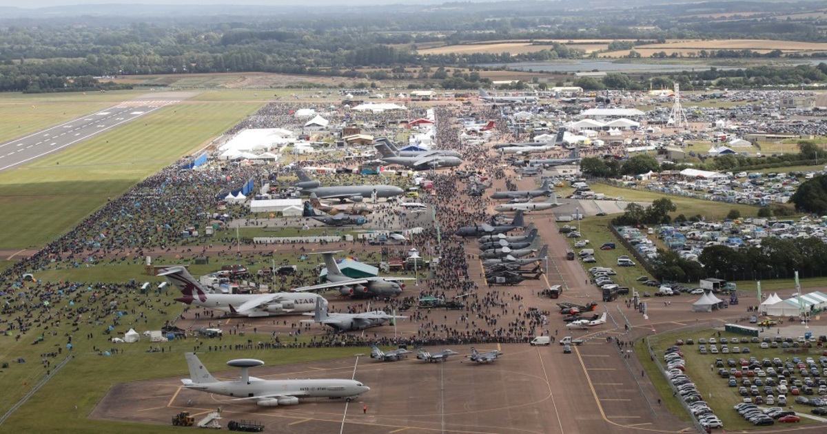 New family enclosure launching at Royal International Air Tattoo 2022 New family enclosure launching at Royal International Air Tattoo 2022