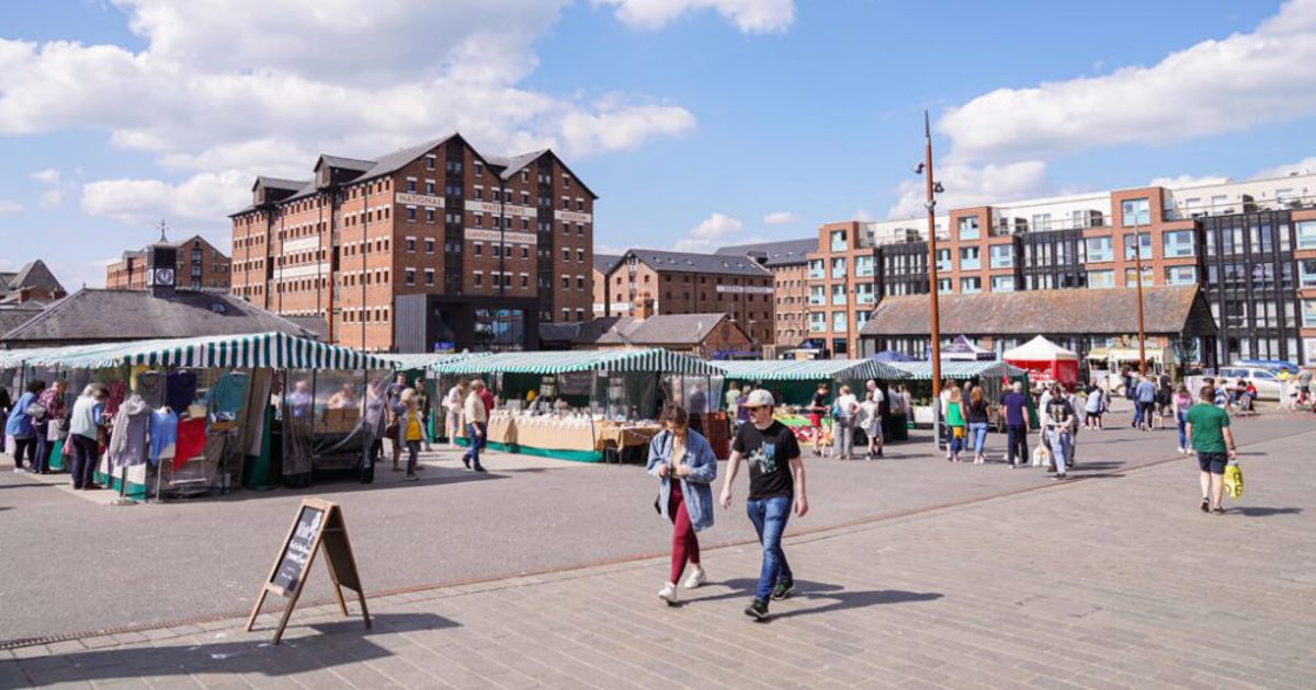 Orchard Street Market at Gloucester Quays
