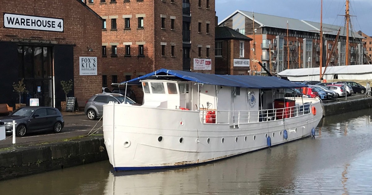 115-year-old floating restaurant is relaunching at Gloucester Docks with new buffet experience