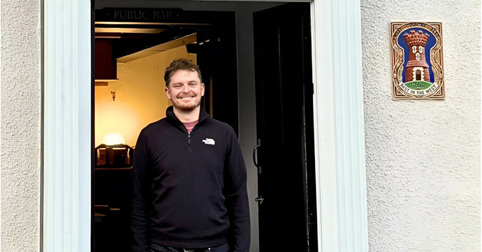 Village pub returns to family ownership with 29-year-old landlord