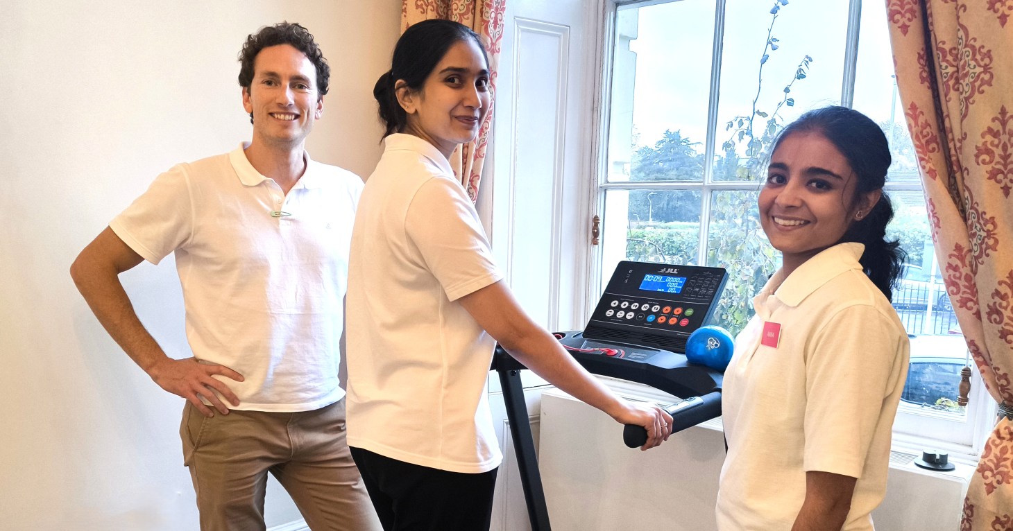 How in-house physiotherapy is transforming lives at a Gloucestershire care home