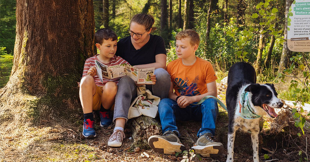 New Wallace and Gromit-themed dog walking trail opens in the Forest of Dean