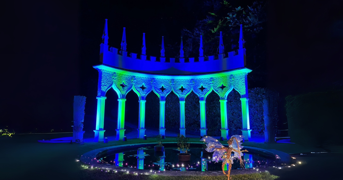 Step into the glow of festive magic with return of illuminated Christmas trail at Painswick Rococo Garden