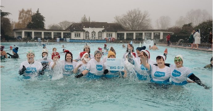 Cold plunge for charity at Cheltenham Lido this December