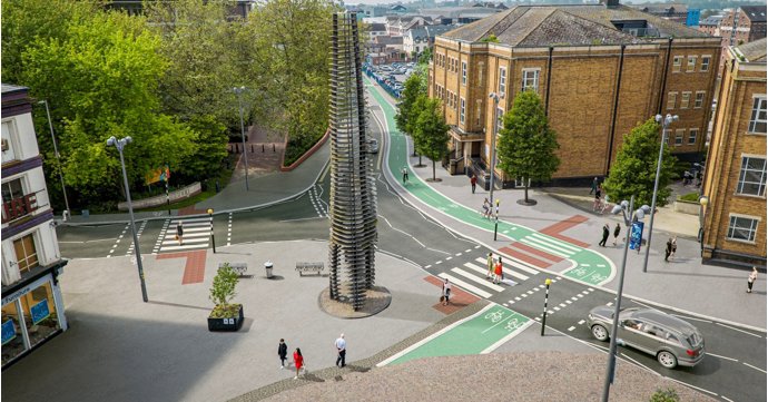 Work starts on latest phase of Gloucestershire Cycle Spine