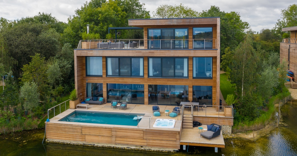 Houses for sale in Gloucestershire including a lake house with