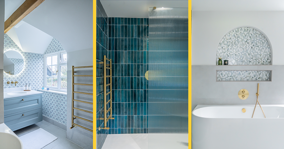 How a Cheltenham designer transformed a dated Gloucestershire bathroom ...