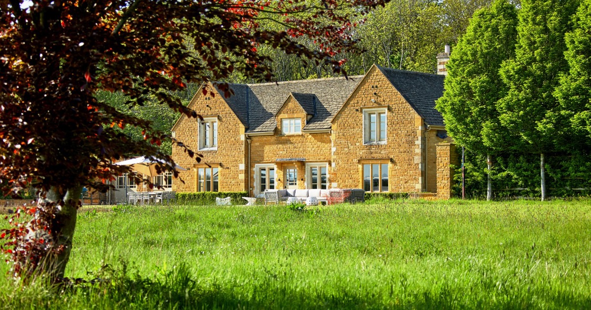 Houses for sale in Gloucestershire including a Cotswold stone mansion