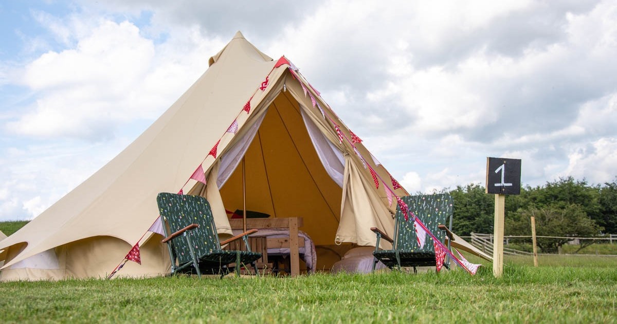Cotswold Farm Park's familyfriendly glamping village is back for