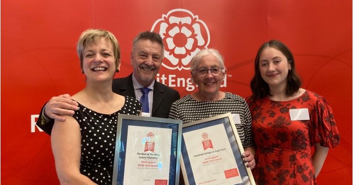 Luxury Forest of Dean getaways win prestigious Visit England awards